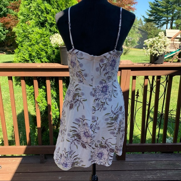 Madewell Ivory Floral Silk Slipdress - Picture 6 of 6